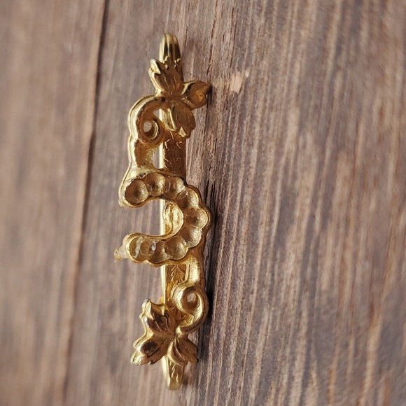 Vermeil equestrian brooch B676 - Picture 1 of 2